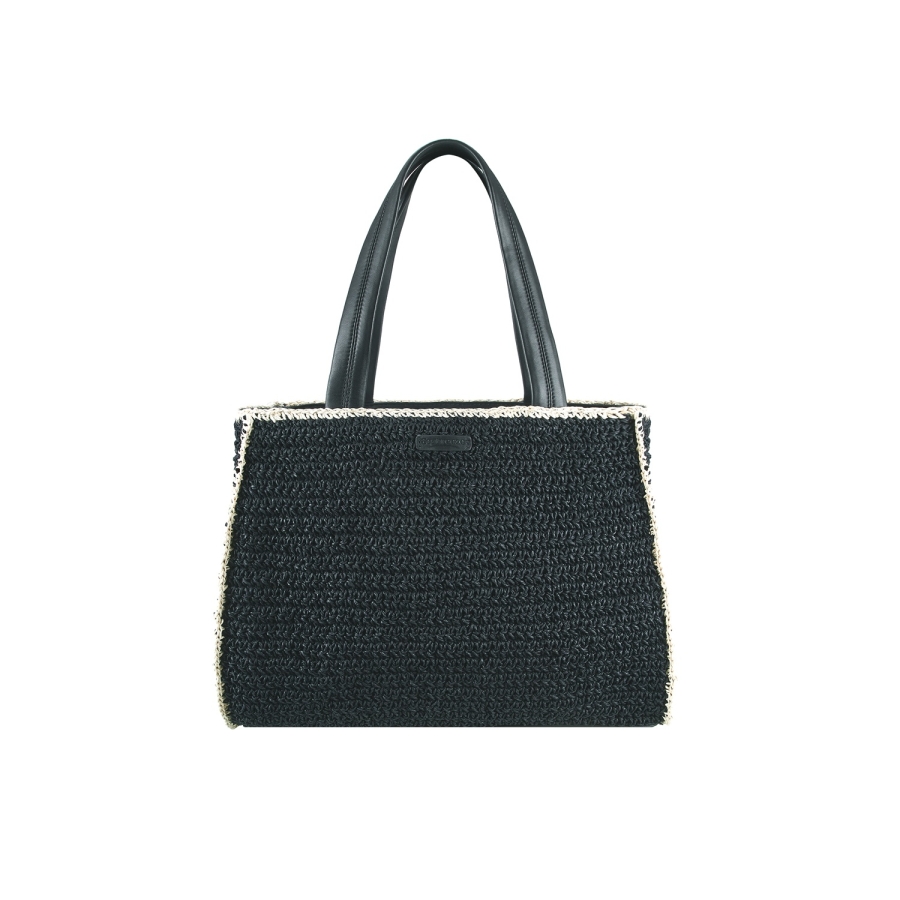 SEABREEZE SHOPPER LARGE BLACK